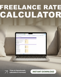 Freelancer Rate Calculator & Income Simulator (2026 Global Edition) - Google Sheets